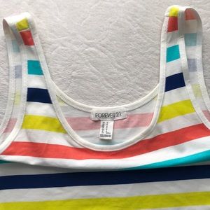 Forever 21 Stripe Tank Top
